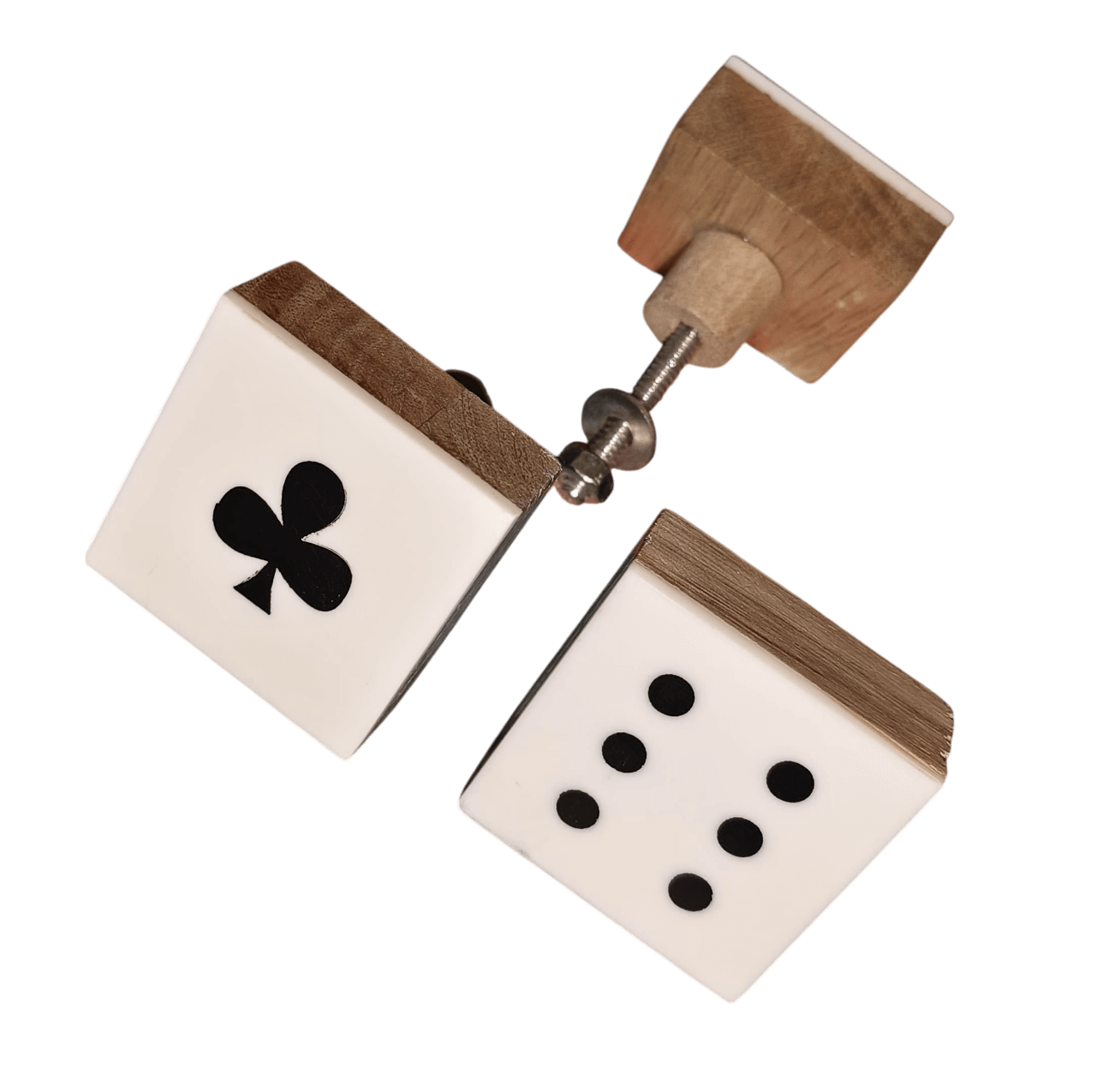 IRON & WOOD KNOB (DECAL)